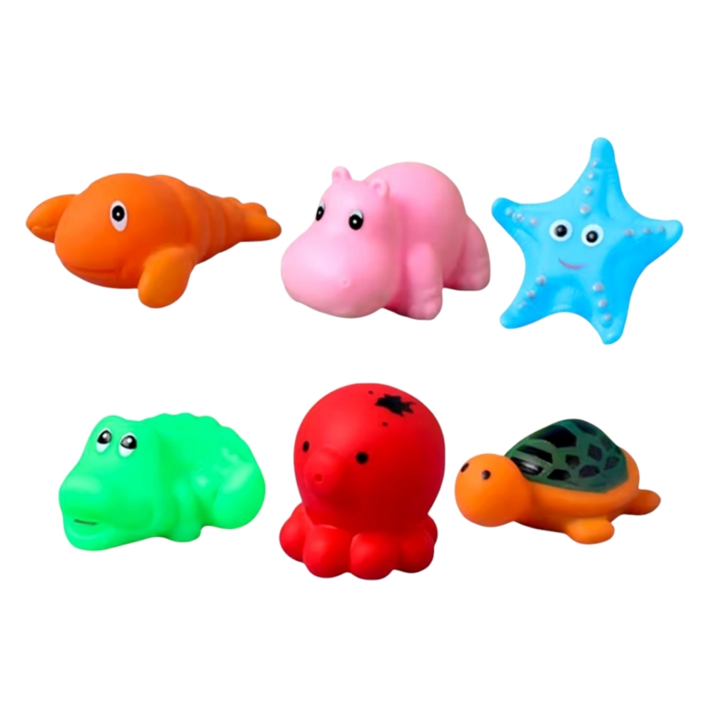 Cat bath toys (tub not included)